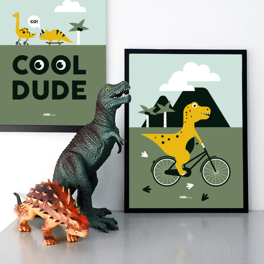 Poster set Dino